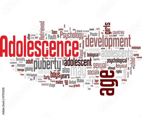"Adolescence word cloud" Stock photo and royaltyfree images on Fotolia