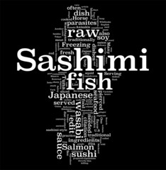 Sashimi tags cloud