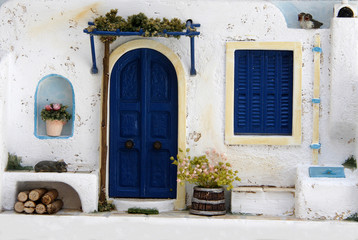 Fototapeta premium Santorin - Les Cyclades - Grèce