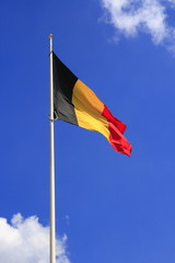 Die Flagge Belgiens