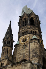 Fototapeta na wymiar Kościół Cesarza Wilhelma, Berlin