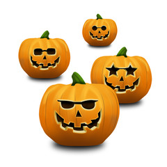 Halloween pumpkins calabazas