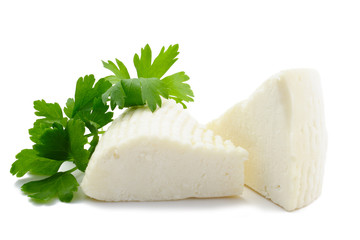 White soft cheese