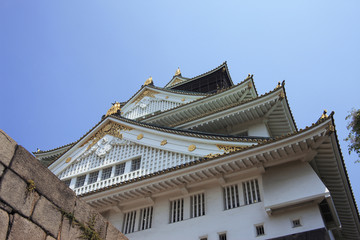 Fototapeta premium 大阪城天守閣