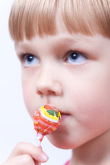 portrait of a little girl