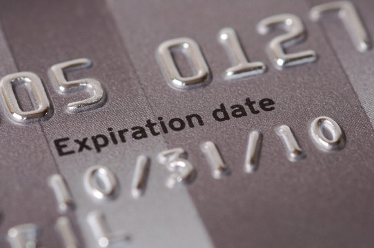 Credit Card Close-Up, Valid From