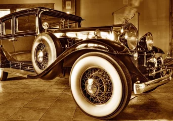 Photo sur Aluminium Voitures anciennes cubaines voiture ancienne