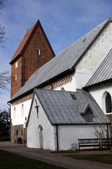 Fototapeta na wymiar St Severin w Keitum auf Sylt