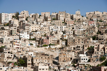 Fototapeta na wymiar Houses of Amman