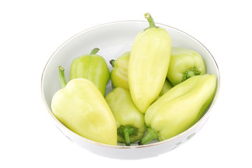Green sweet pepper
