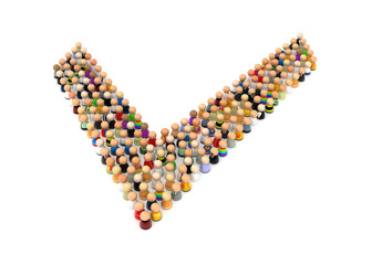 Cartoon Crowd, Check