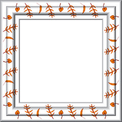 Fototapeta premium cornice vegetale