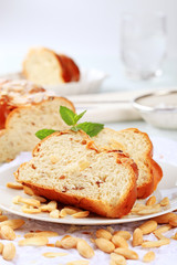 Sweet braided bread