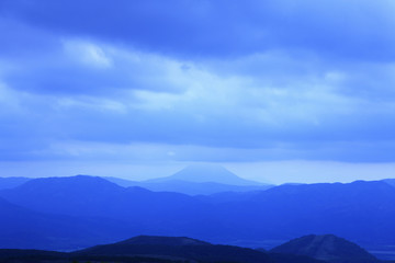 Obraz premium 山並み