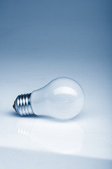 Background with  lightbulb