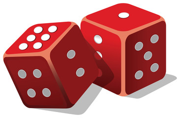 vector two dice