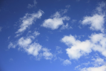 Obraz premium 青空と白い雲
