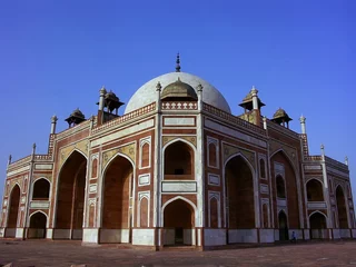 Foto op Plexiglas Humayun’s tomb, Delhi, India © Leo Viktorov