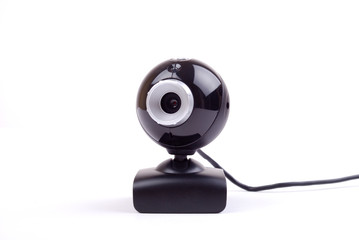 Webcam isolated on white background