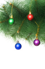 Christmas decoration on the tree