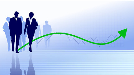 business-team-diagramm-illustration © bittedankeschön