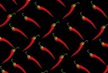 Chili peppers background