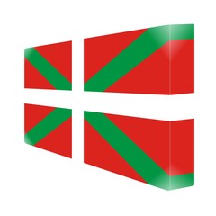 brique glassy avec drapeau basque country