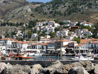 marina d'Idra, île de Grèce - 17221784