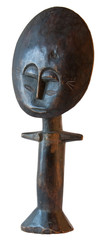 African traditional fetish doll of fertility - wooden statuette