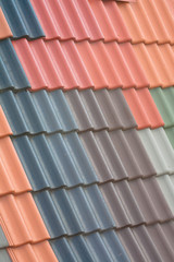 Bright and wonderful tiled roof