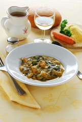 Bordatino - Primi piatti tipici della regione toscana - Livorno