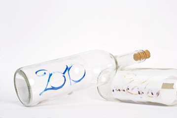 meilleurs voeux mis en bouteille