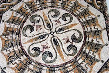 Mosaico ornamentale - El Jem - Tunisia
