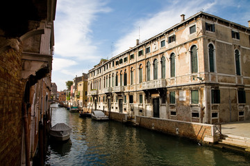 Venetian palace, Venice, Italy