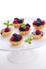 Fruit petite cakes