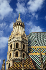 Fototapeta na wymiar St. Stephan cathedral in Vienna, Austria, 2009