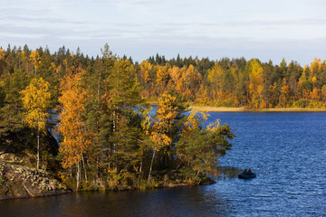 fishermen on wood lake