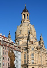 Fototapeta na wymiar Dresden Frauenkirche 2009