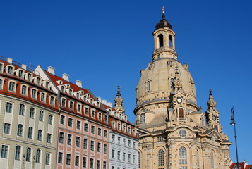 Fototapeta na wymiar Dresden Frauenkirche