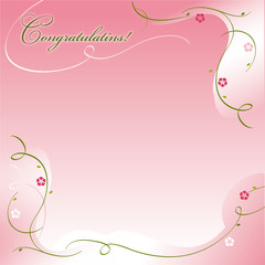 Cangratulations bakcground