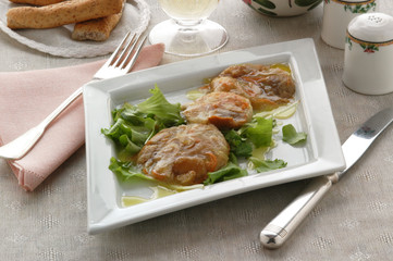 Gelatina di finferli e verdure Antipasti del Trentino Alto Adige