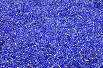 Blaue Glaskiesel