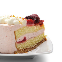Dessert - Strawberries Cake