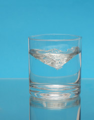 Glass with water