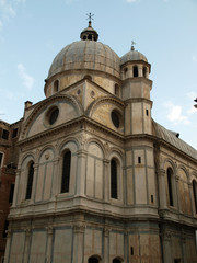 Fototapeta na wymiar Wenecja - Sankt Maria of Miracles.