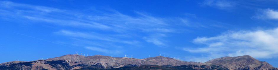 Windpark in Griechenland