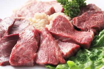 焼肉各種