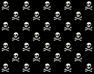 Skull Vector Pattern