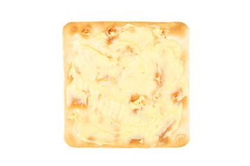 Buttered cheese biscuit