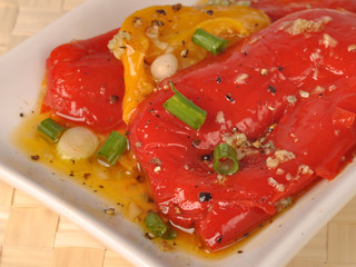 Marinated peppers